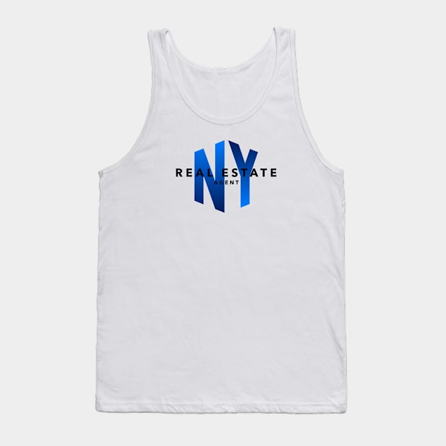 New York Real Estate Agent Tank Top by The Favorita